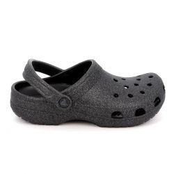 Γυναικείο Σαμπό Crocs Classic Glitter Glog  Ανατομικό Χρώματος Μαύρο 205942-0WH