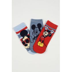 Παιδικές Κάλτσες για Αγόρι Disney Mickey Mouse Χρώμα Πολύχρωμo EZO6045.PACK2