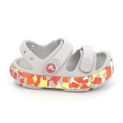 Παιδικό Πέδιλο για Αγόρι Crocs Crocband  Cruiser Glow Confetti Bands Dt Χρώματος Γκρι 212528-1X8
