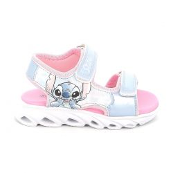 Παιδικό Πέδιλο για Κορίτσι Disney Stitch με Φωτάκια Χρώματος Ροζ LS002225