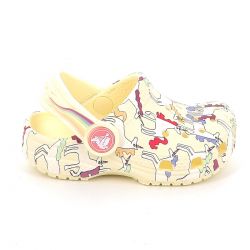 Παιδικό Σαμπό για Κορίτσι Crocs Classic Unicorn Graphic Clog T Ανατομικό Χρώματος Κίτρινο 212515-7CJ