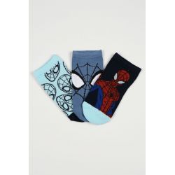 Παιδικές Κάλτσες για Αγόρι Disney Spider-Man Χρώματος Πολύχρωμo EZO6042.PACK2
