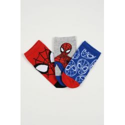 Παιδικές Κάλτσες για Αγόρι Disney Spider-Man Χρώματος Πολύχρωμο EZO6042.PACK1