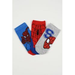 Παιδικές Κάλτσες για Αγόρι Disney Spider-Man Χρώματος Πολύχρωμo EZO6041.PACK1