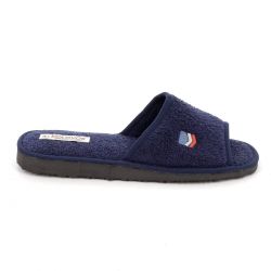 Ανδρική Παντόφλα Πετσετέ Kolovos Χρώματος Μπλε 04 BLUE