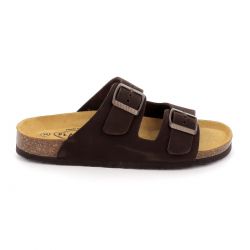 Γυναικεία Comfort Παντόφλα Plakton Χρώματος Καφέ 180010-MARRON