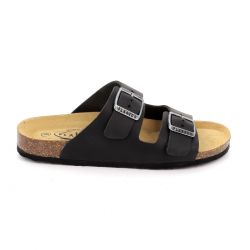 Γυναικεία Comfort Παντόφλα Plakton Χρώματος Μαύρο 180010.B