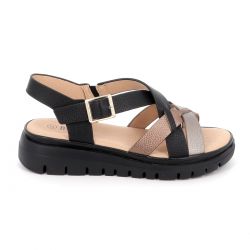 Γυναικείο Πέδιλο B-Soft Χρώματος Μαύρο 2505-19