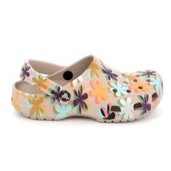 Γυναικείο Σαμπό Crocs Classic Retro Summer Clog Ανατομικό Χρώματος Πολύχρωμο 213234-2NM
