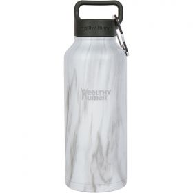 Παγούρι Θερμός Ανοξείδωτο Healthy Human Stein Bottle 32oz/946ml Χρώματος Γκρι - Λευκό HH0036