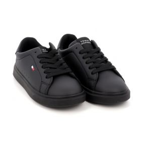 Παιδικό Χαμηλό Casual για Αγόρι Tommy Hilfiger Low cut Lace-up Χρώματος Μαύρο T3X9-35233-1355999