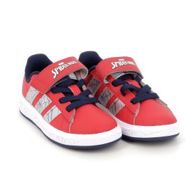 Παιδικό Αθλητικό Παπούτσι για Αγόρι Adidas Grand Court Spider-man El Χρώματος Κόκκινο KI9123