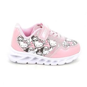 Παιδικό Αθλητικό Παπούτσι για Κορίτσι Disney Hello Kitty and Friends με Φωτάκια Χρώματος Ροζ HK009675