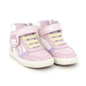 Παιδικό Μποτάκι για Κορίτσι Geox Hello Kitty Ανατομικό Χρώματος Ροζ B661MC 05402 C0406