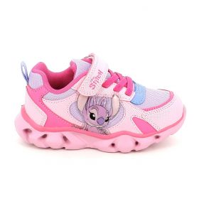 Παιδικό Αθλητικό Παπούτσι για Κορίτσι Disney Stitch & Angel Χρώματος Ροζ LS002835