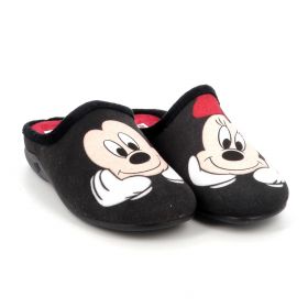 Γυναικεία Παντόφλα Adam's Minnie Χρώματος Μαύρο 701-26504-25.1