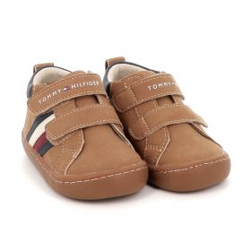 Παιδικό Μποτάκι για Αγόρι Tommy Hilfiger Χρώματος Καφέ T1XH-35223-1269-A242