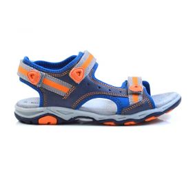 Παιδικό Πέδιλο για Αγόρι Ανατομικό Kickers Kiwi Δερμάτινο Χρώματος Μπλε 558522-30 53