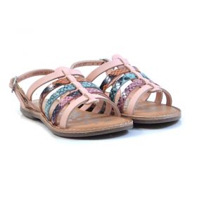 Παιδικό Πέδιλο για Κορίτσι Kickers Dixon Δερμάτινο Χρώματος Ροζ 695575-30 13