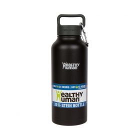 Παγούρι Θερμός Ανοξείδωτο Healthy Human Stein Bottle 32oz/946ml Χρώματος Μαύρο HH0027