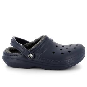 Σαμπό Ανατομικό Crocs Classic Lined Clog Χρώματος Μπλε 203591-459