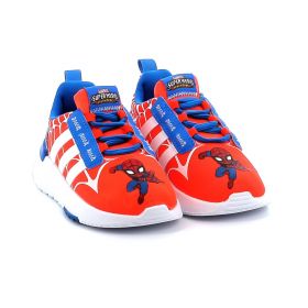 Children's Sports for Adidas Boy X Marvel Super Hero Adventures Spiderman Racer Tr21 Shoes Color Orange GZ3293