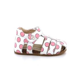 Children's Closed Toe Sandal for Girls Falcotto Color White 0011500736.46