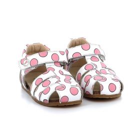Children's Closed Toe Sandal for Girls Falcotto Color White 0011500736.46