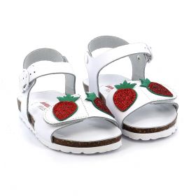 Children's Pedile for Girl BioNatura Color White 22LINFR-IB-BYC