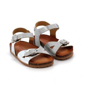 Children's Pedile for Girl BioNatura Color Silver 22B1005-I-B-GMAR