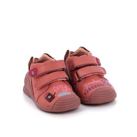 Παιδικό Μποτάκι για Κορίτσι Ανατομικό Biomecanics Δερμάτινο Χρώματος Ροζ 221103-B