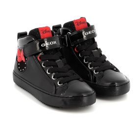 Children's Boots for Girls Anatomical Geox Minnie Color Black J264GB 05402 C9999