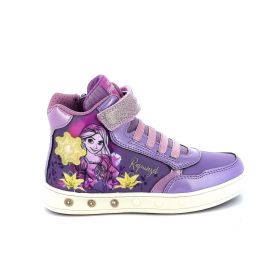 Geox Princecss Rapunzel Purple Anatomical Light On/Off Girls Sports Boot J268WG 0ANKN C8064