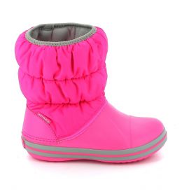 Children's Boot for Girls Crocs Winter Puff Boot Kids Pink 14613-6TR