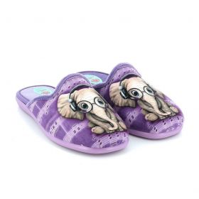 Female Pantafla Natalia Color Purple 5002