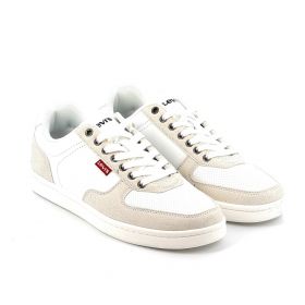Ανδρικό Casual Levi’s Sneakers Χρώματος Λευκό 235207-1938-51