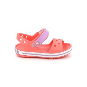 Παιδικό Πέδιλο για Κορίτσι Crocs Ανατομικό  Crocband Sandal Kids Χρώματος Κοραλί 12856-6SL