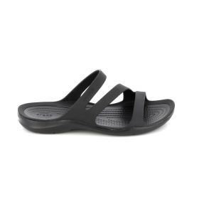 Γυναικεία Σαγιονάρα Crocs Swiftwater Sandal  Χρώματος Μαύρο 203998-060