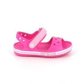 Children's Sandal for Girls Crocs Bayaband Sandal K Anatomic Fuchsia Color 205400-6QQ