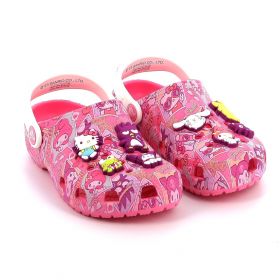 Παιδικό Σαμπό για Κορίτσι Crocs Classic Hello Kitty Clog K Ανατομικό Χρώματος Ροζ 208103-680