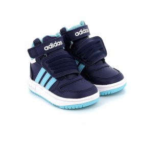 Παιδικό Αθλητικό Μποτάκι για Αγόρι Adidas Hoops Mid 3.0 Aci Χρώματος Μπλε IF5314