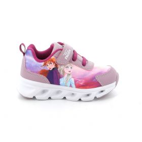 Παιδικό Αθλητικό Παπούτσι για Κορίτσι Disney Frozen με Φωτάκια Χρώματος Λιλά FZ012329