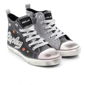 Children's Boot for Girl Replay Color Grey JV080104 T