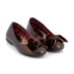Children's Ballarina for Girl Gioseppo Color Brown 23880