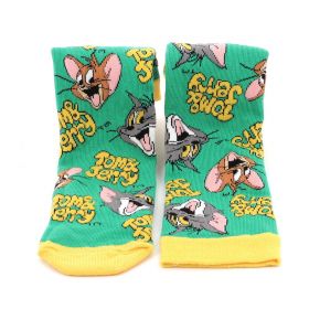 Παιδικές Κάλτσες για Αγόρι Disney Tom & Jerry Πολύχρωμες TJ19018-MULTI