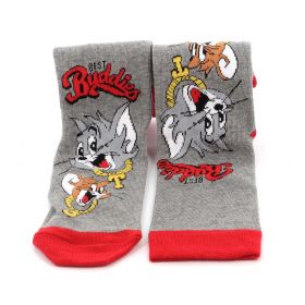 Παιδικές Κάλτσες για Αγόρι Disney Tom & Jerry Χρώματος Γκρι TJ19018-GREY