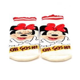 Παιδικές Κάλτσες για Κορίτσι Disney Minnie Χρώματος Εκρού MN20506-SMILE