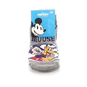 Παιδικές Κάλτσες για Αγόρι Disney Mickey Χρώματος Γκρι MC21555-GREY