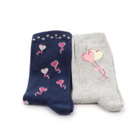 Children's Sock for Ersa Girl Color Blue 20225 2 Couples