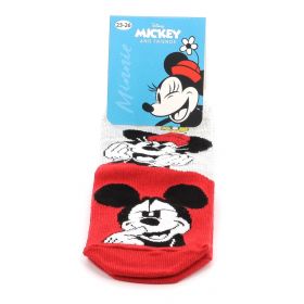 Παιδικές Κάλτσες για Κορίτσι Disney Minnie Πολύχρωμες MN19004-MINNIE AND MICKEY